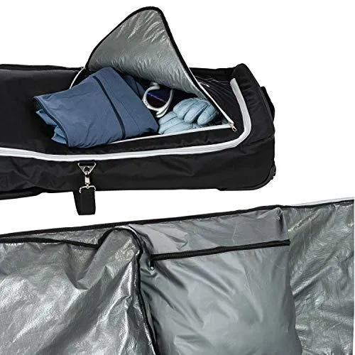 Athletico Rolling Double Ski Bag