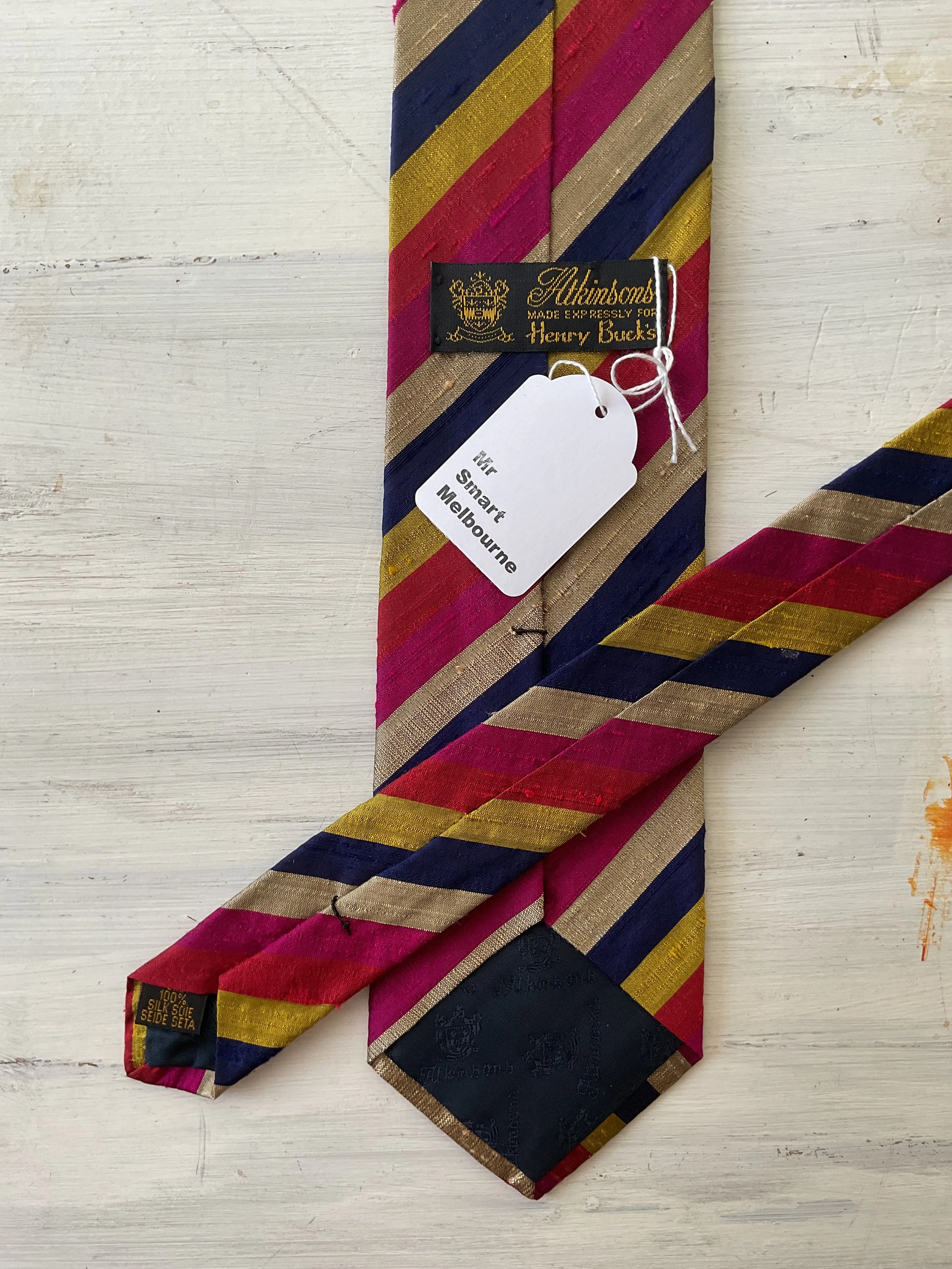 Atkinsons for Henry Bucks tie