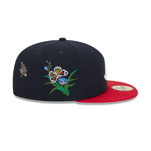 Atlanta Braves Felt X MLB 59FIFTY Cerrada