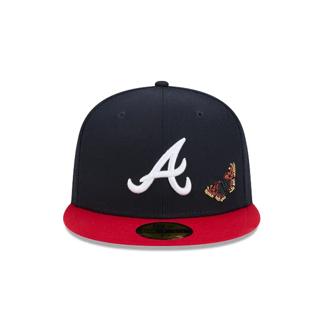 Atlanta Braves Felt X MLB 59FIFTY Cerrada