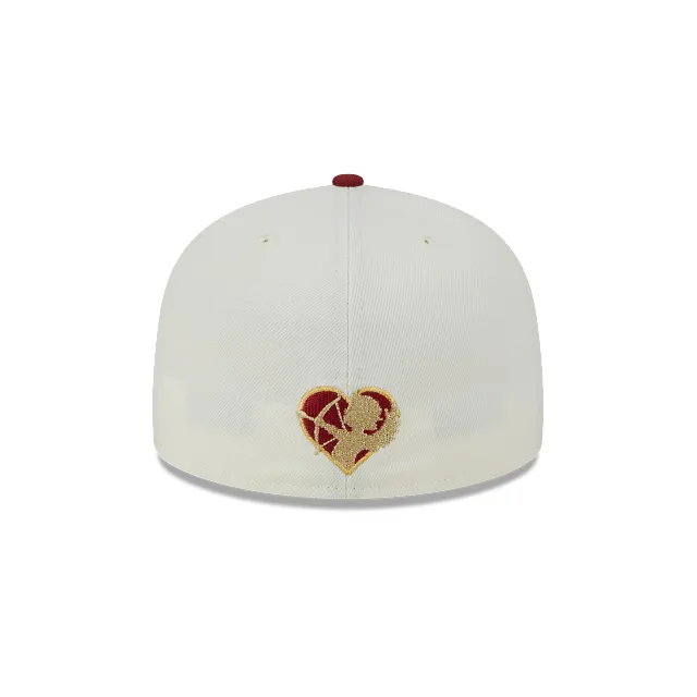 Atlanta Braves MLB Be Mine 59FIFTY Cerrada