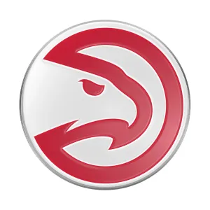 Atlanta Hawks Heavy Duty Aluminum Embossed Color Emblem