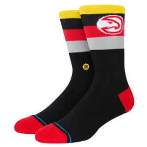 Atlanta Hawks Stripe Crew Socks