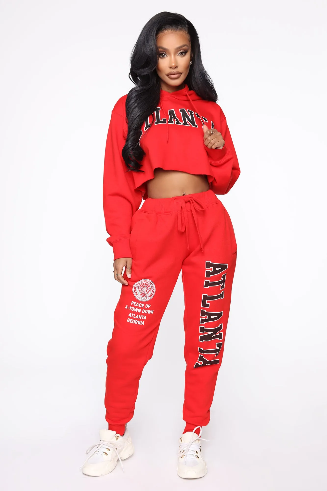 Atlanta Sweatpants - Red