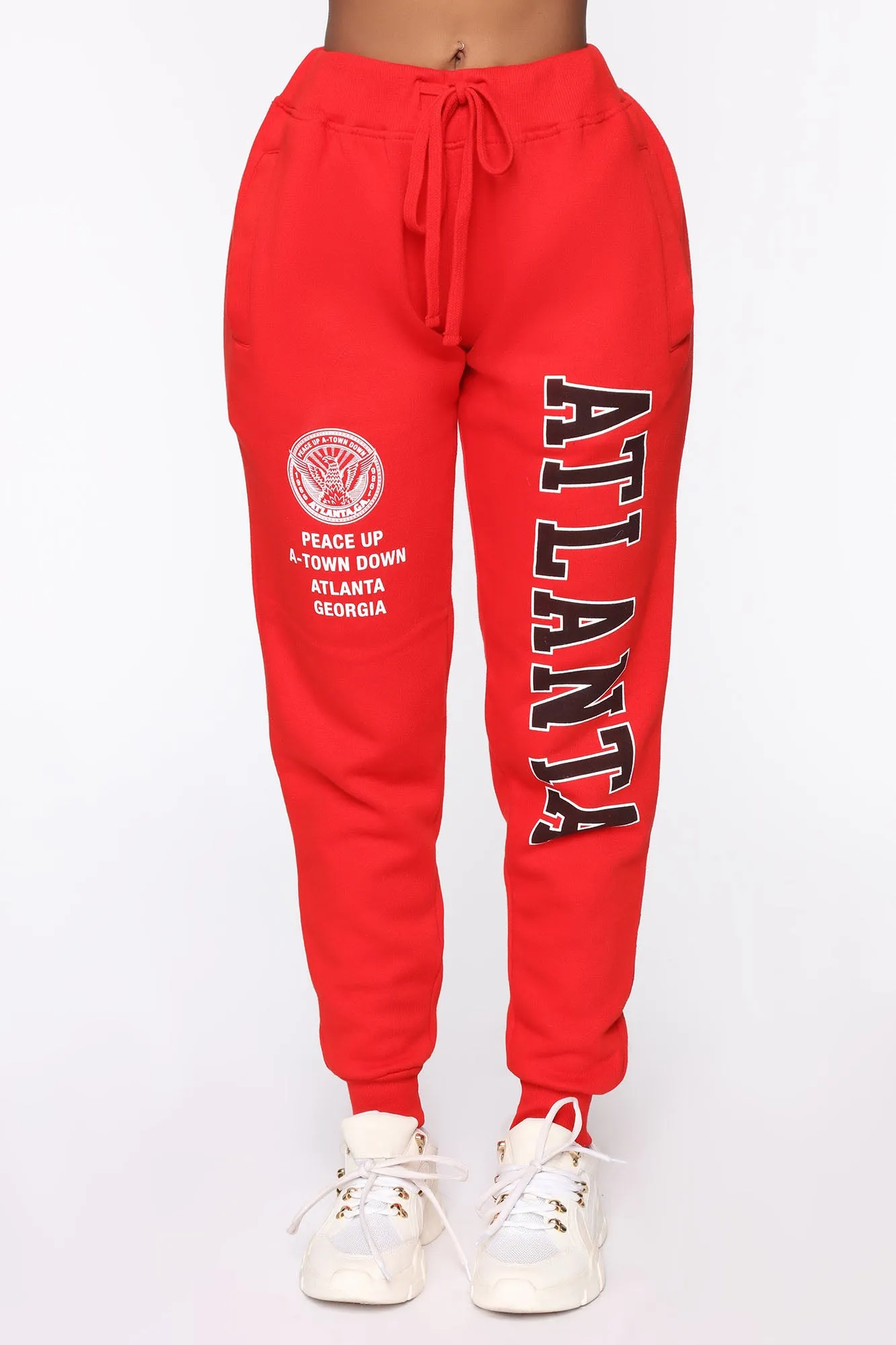 Atlanta Sweatpants - Red