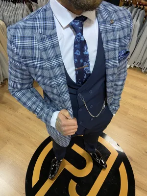 Atlantic - Blue/Navy 3 Piece Suit