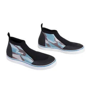 Atlantis Slip On Scuba Shoes - Geometric Blue