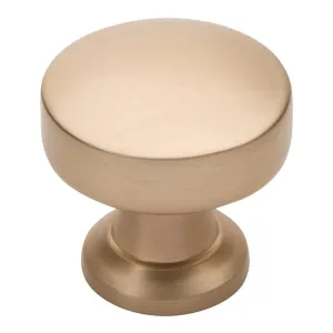 Atlas Homewares Browning Round Knob 325-CM Champagne