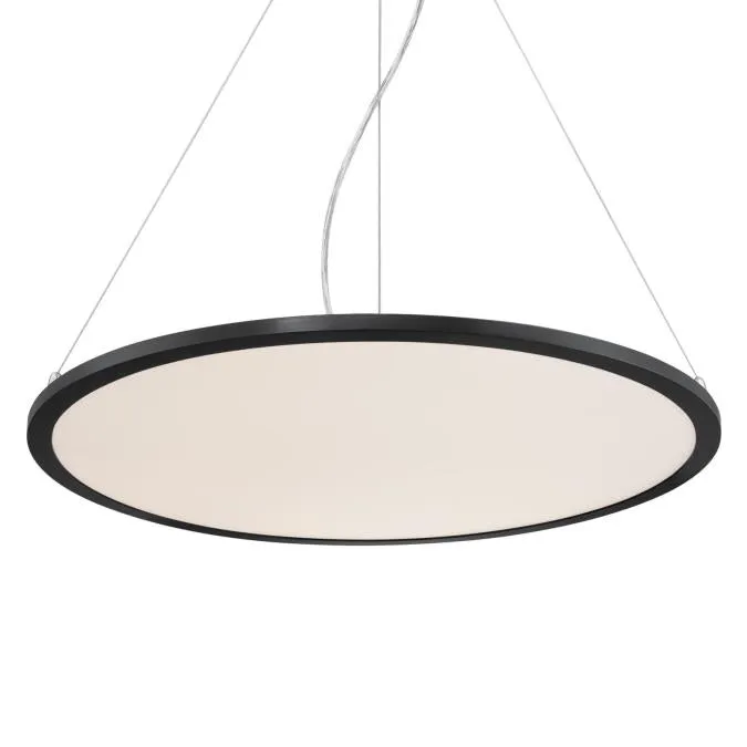 Atler LED Indoor Chandelier, Matte Black Finish