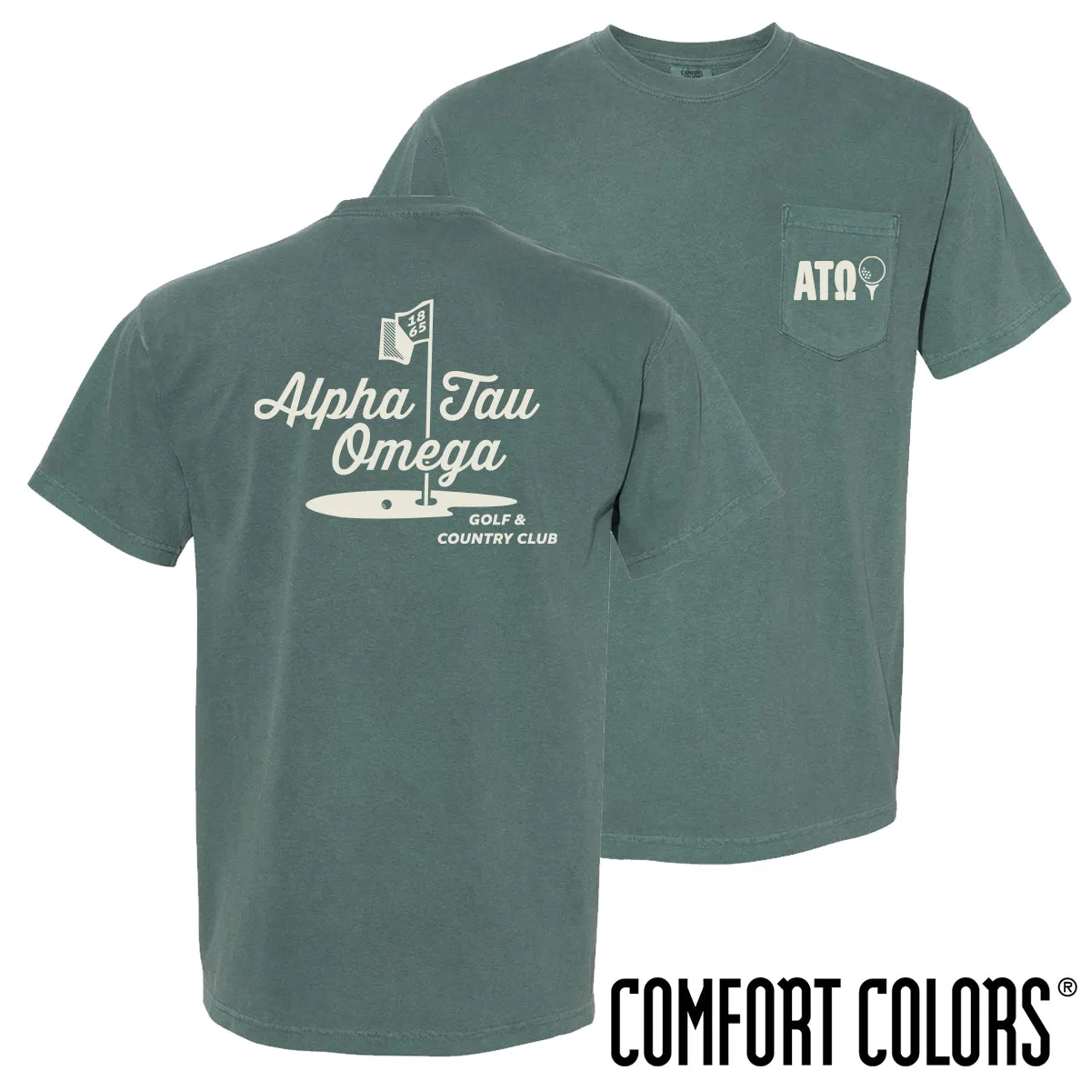 ATO Comfort Colors Par For The Course Short Sleeve Tee