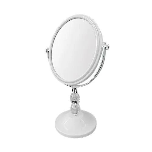 ATORSE® 360° Rotation Vanity Mirror Makeup Mirror for Entryway Apartment Living Room 17x28CM