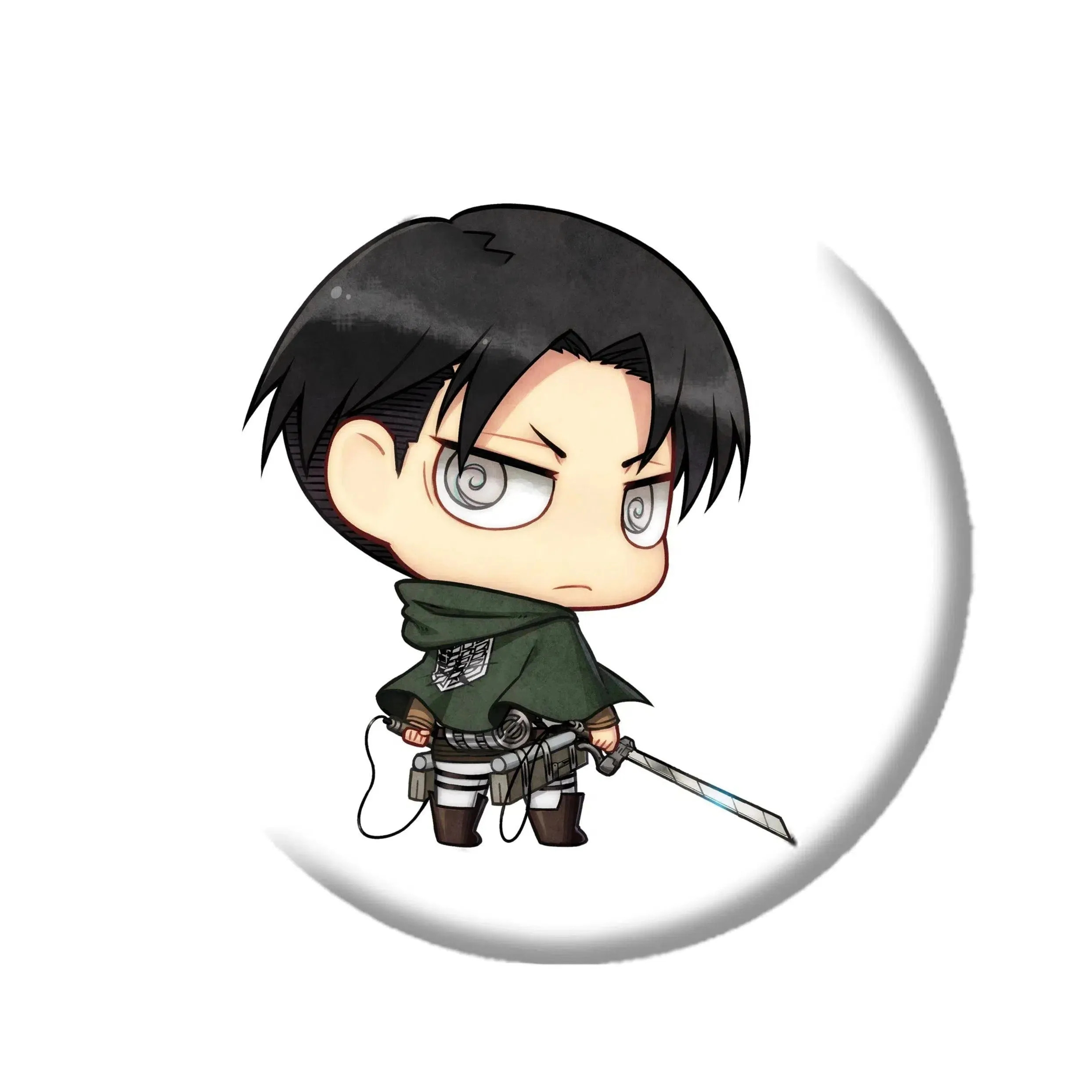 Attack on Titan [Season 1] - Chibi Characters & Titans Pin Badge Pack - ABYstyle