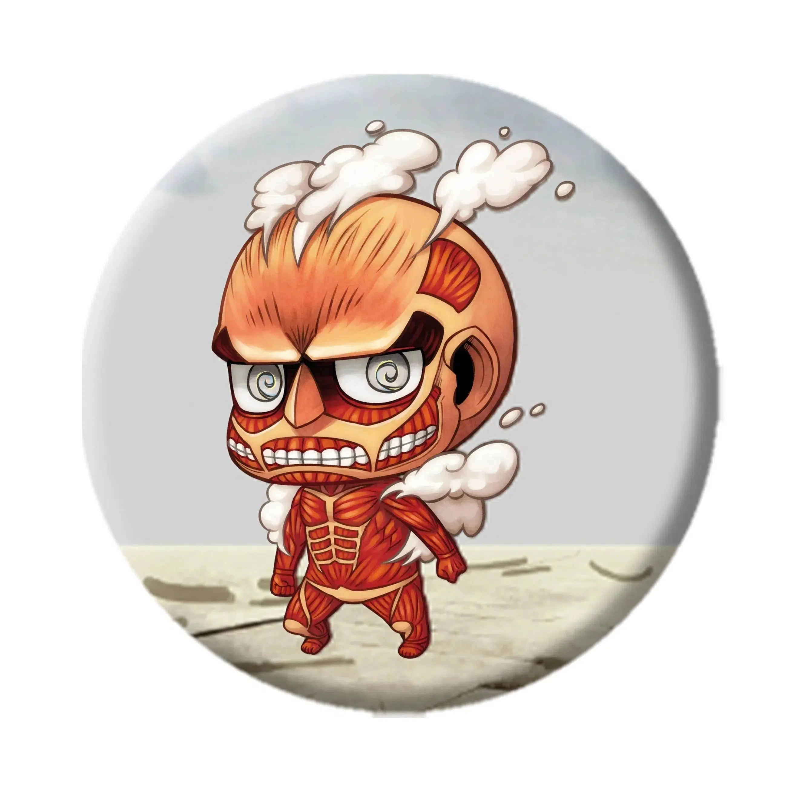 Attack on Titan [Season 1] - Chibi Characters & Titans Pin Badge Pack - ABYstyle