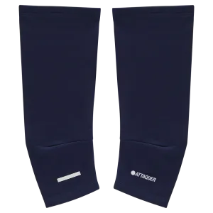 Attaquer | Knee Warmers | Navy/Reflective