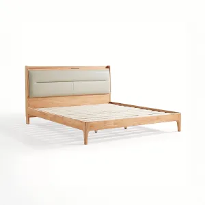 ATTICUS Queen Wood Bed