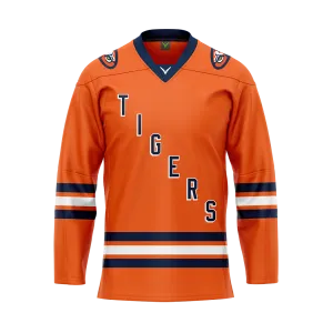 Auburn Orange Authentic Sublimated With Twill Replica Jersey