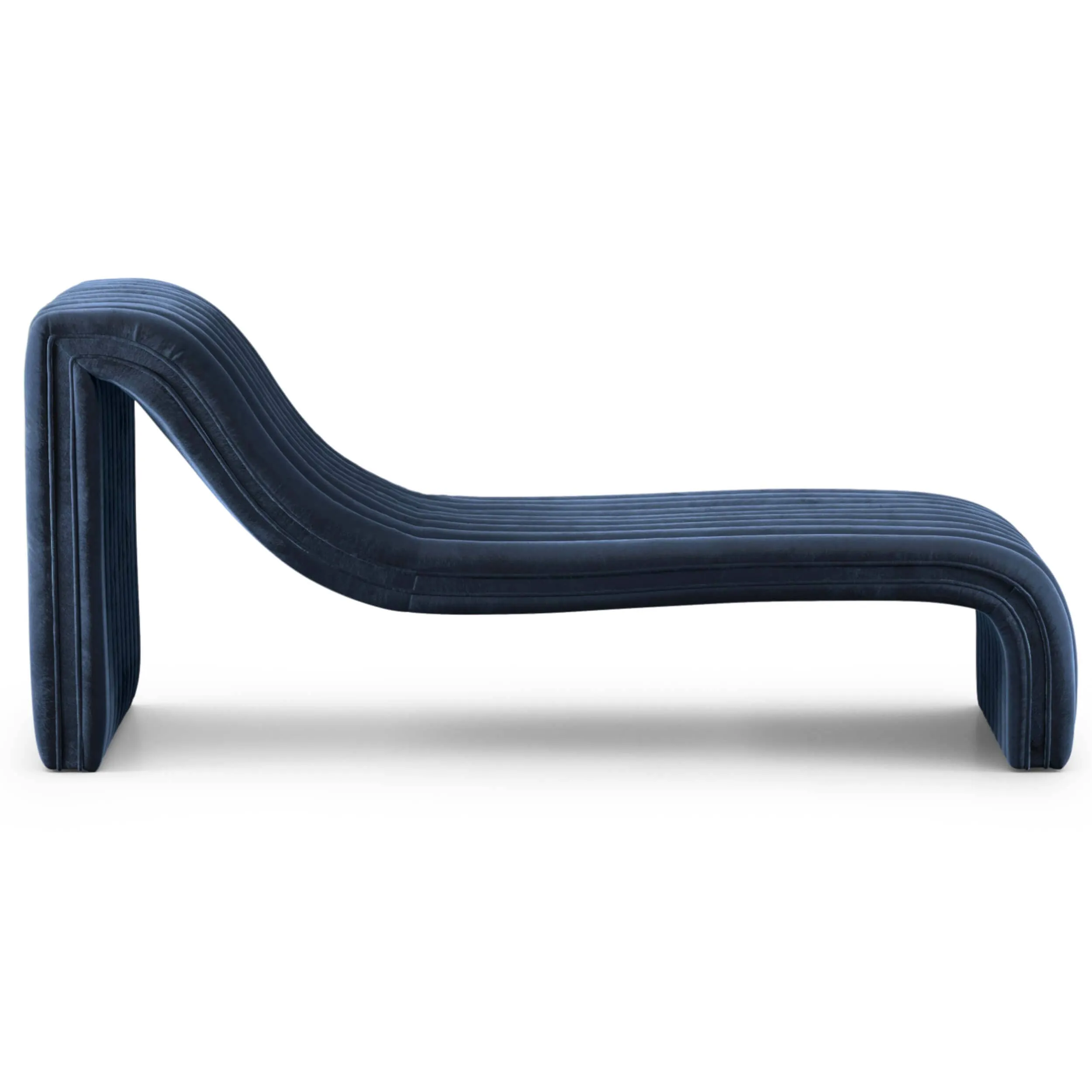 Augustine Chaise Lounge, Sapphire Navy