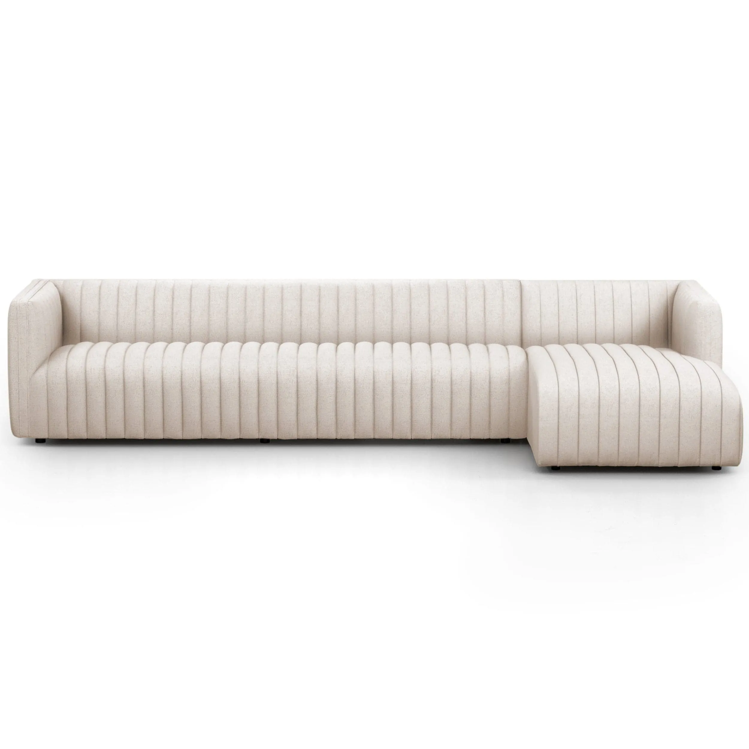 Augustine LAF 126" Sectional, Dover Crescent