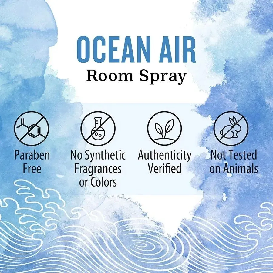 Aura Cacia Ocean Air Room Spray 8 fl oz Spray