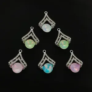 Aura Crystal Pendants -  Drop Shape