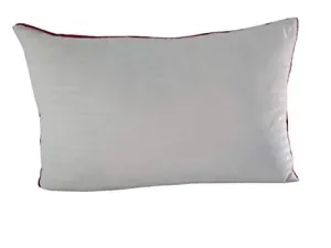 Aura Microfiber Pillow, 16x24 inches, White, Luxurious (Standard, 1, Count)