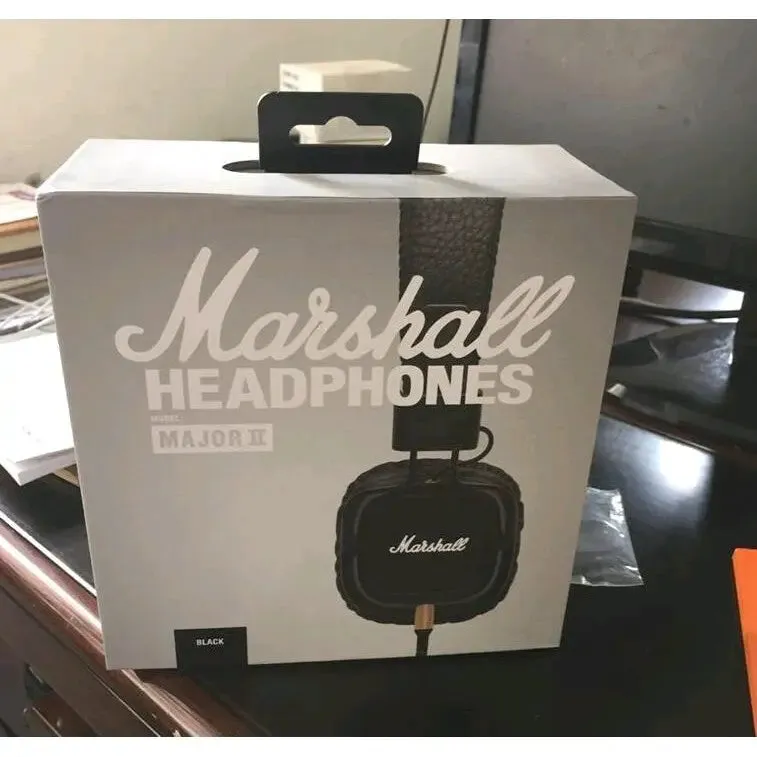 Auriculares Marshall Major II Por cable auxiliar 3.5 Con cancelación de ruido