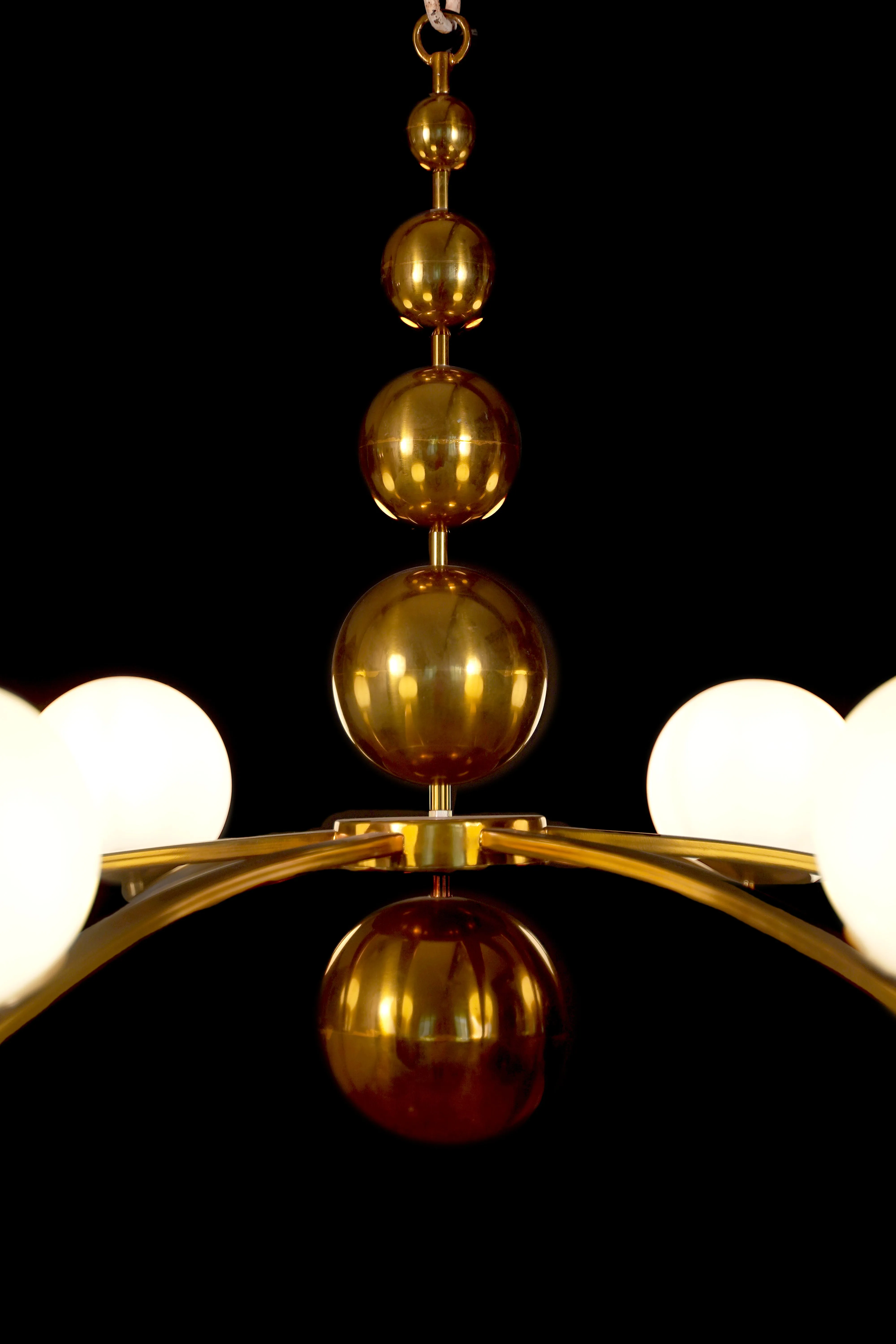 Aurora Bronze Sphere Chandelier