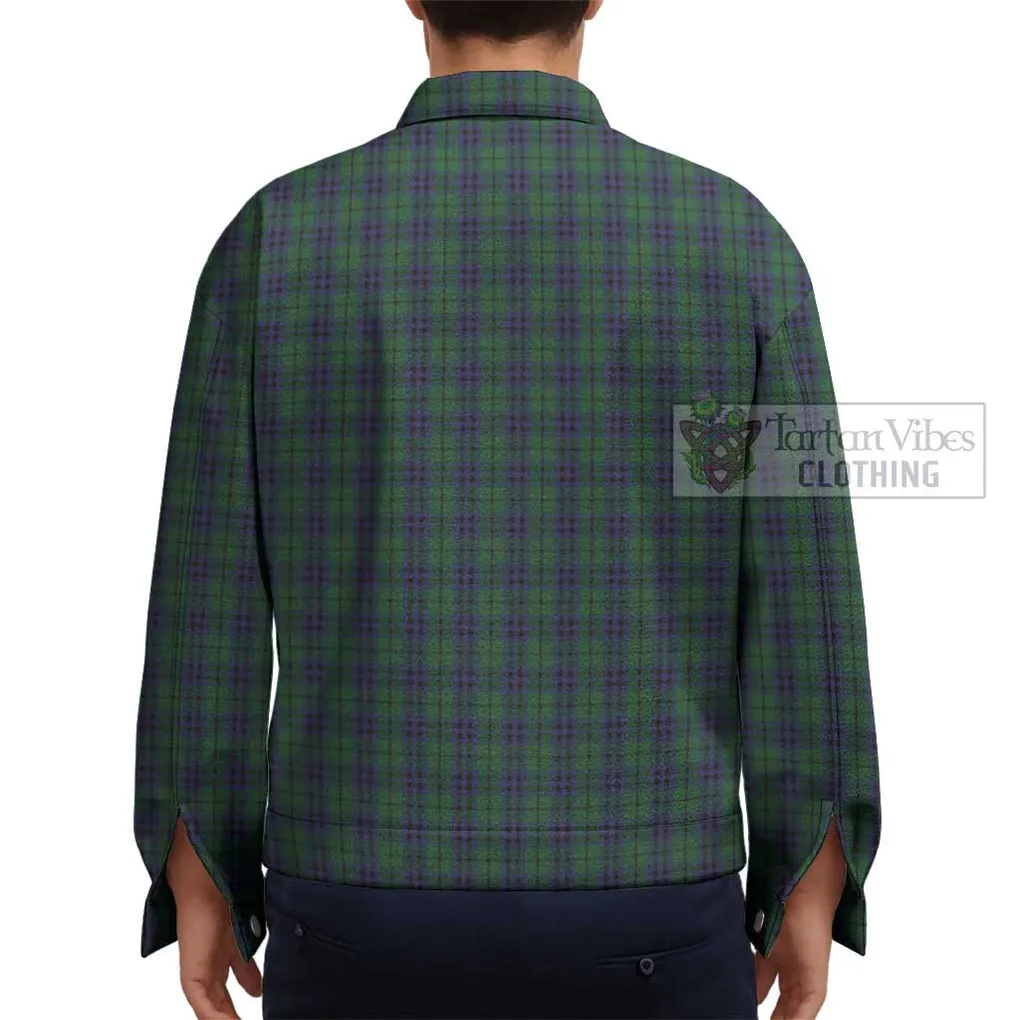 Austin Tartan Unisex Lapel Cotton Jacket