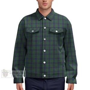 Austin Tartan Unisex Lapel Cotton Jacket