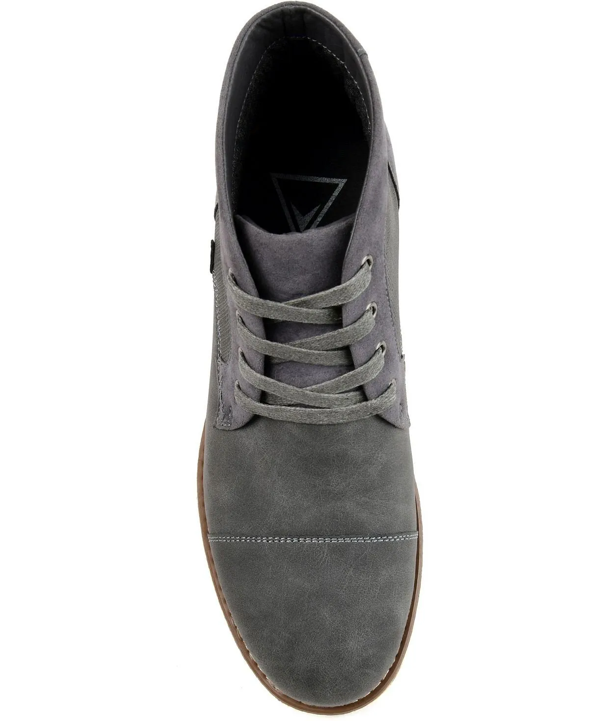 Austin Vance Co. Men's Short Toe Chukka Boots, Gray