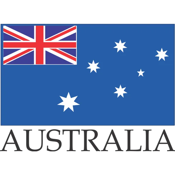 Australia Embroidered Flag Badge