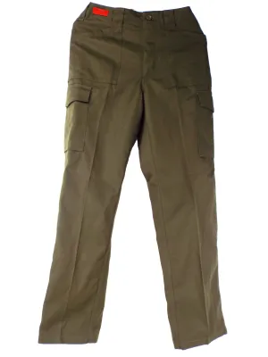 Austrian Women's Olive Green Combat Trousers - button fly - Super Grade