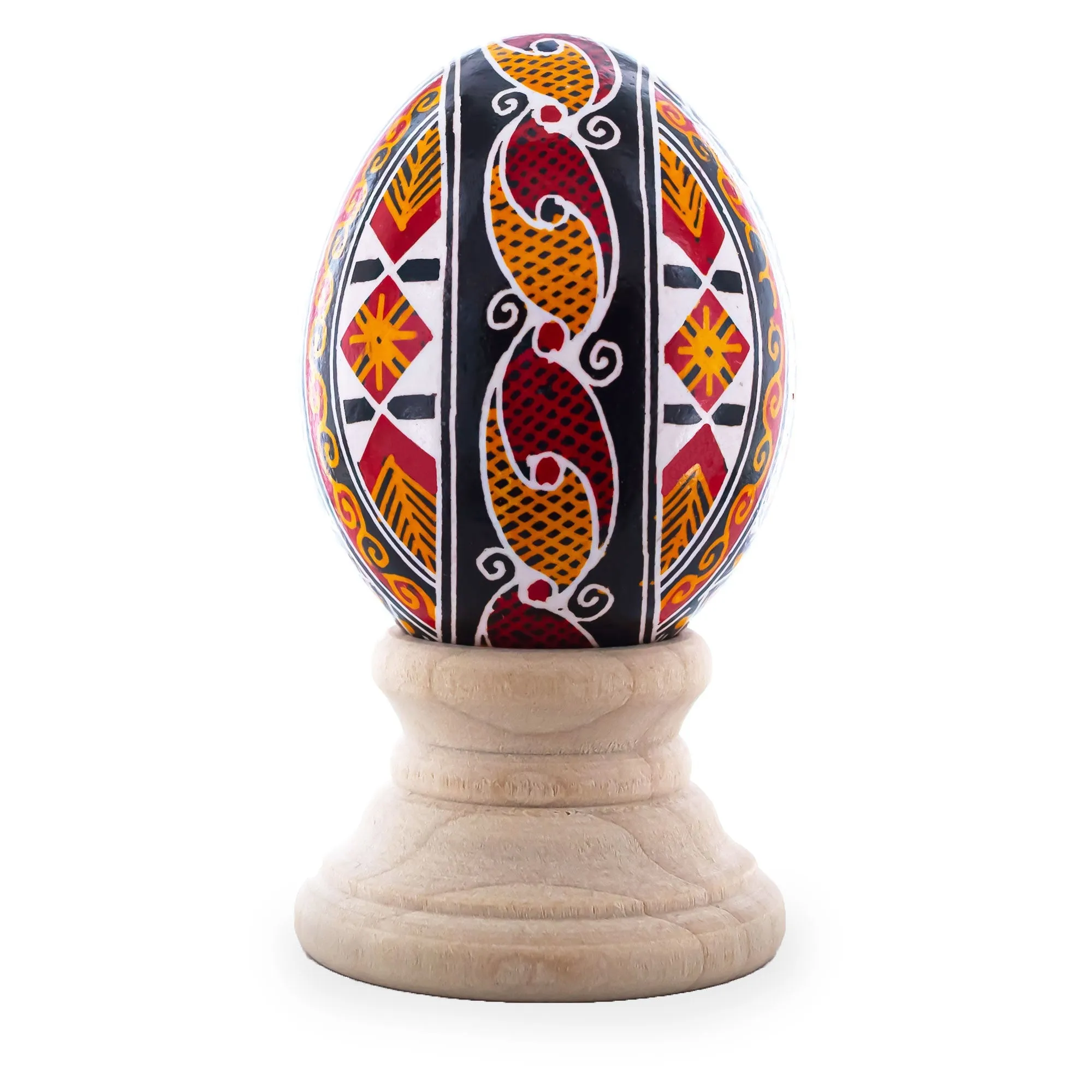 Authentic Blown Real Eggshell Ukrainian Easter Egg Pysanka 043