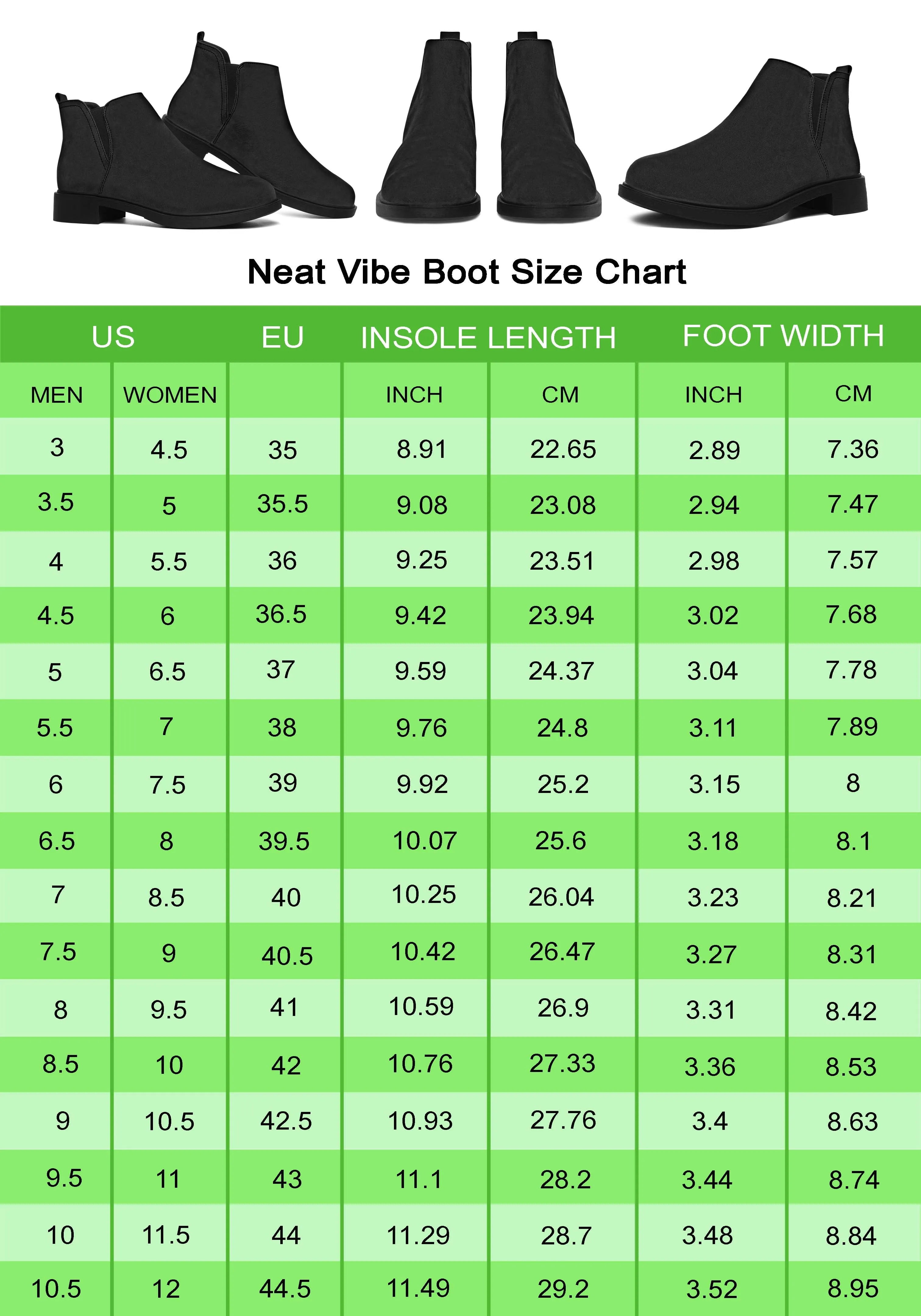 Autism Knowledge Neat Vibe Boots