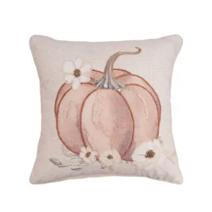 Autumn Fields Pumpkin Pillow