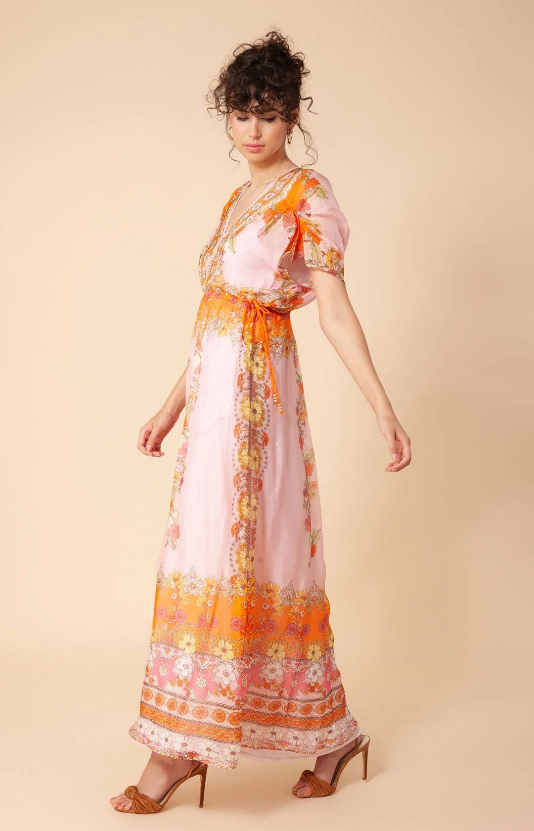 Avant Chiffon Maxi Dress