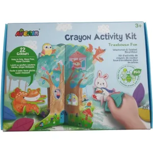 Avenir Crayon Activity Kit Treehouse Fun