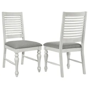 Aventine - Wood Dining Side Chair (Set of 2) - Vintage White