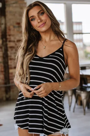 Averi Reversible Striped Swing Tank | S-XL