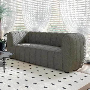 AVERSA Loveseat, Charcoal Gray