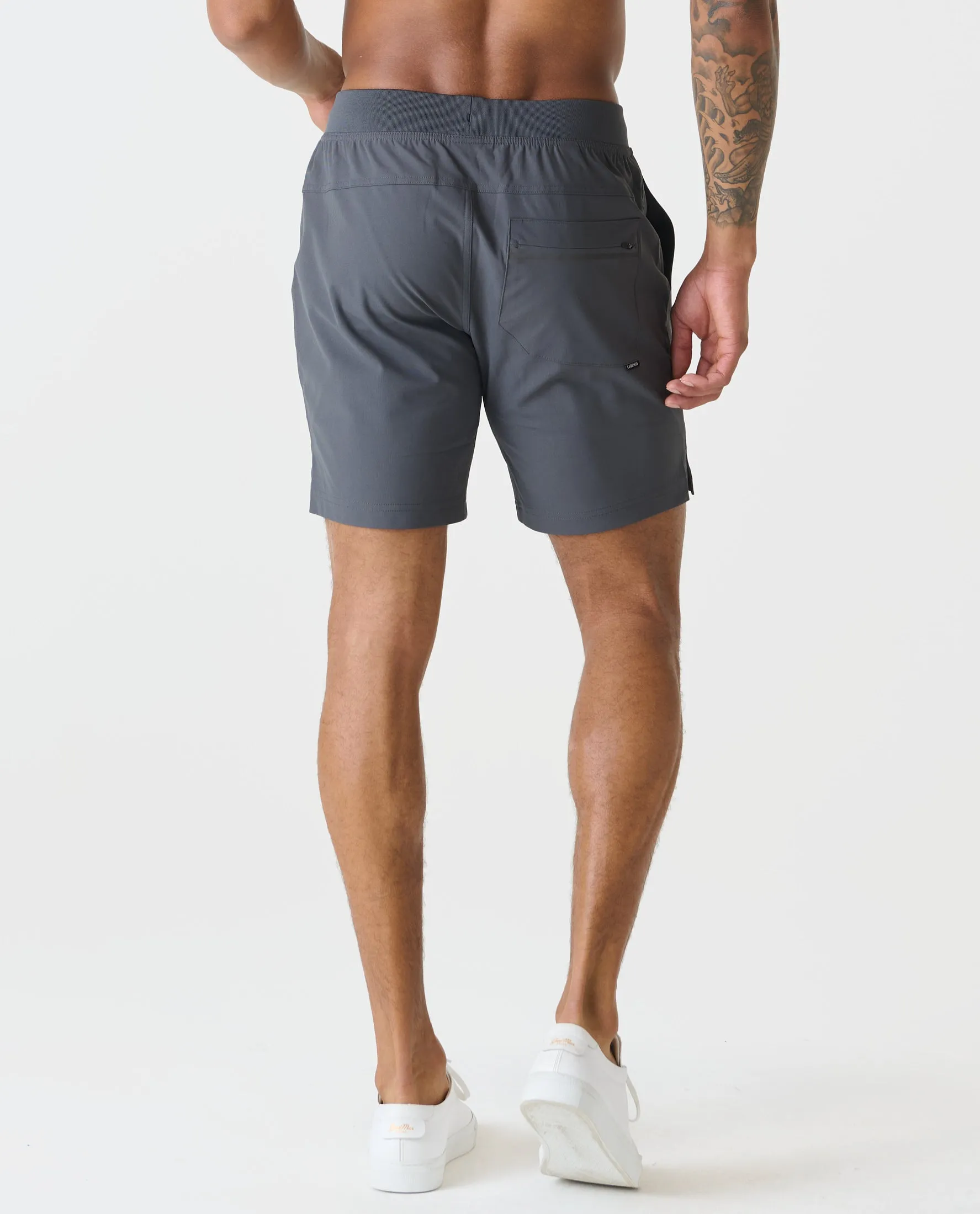 Aviation Short Charcoal Gray