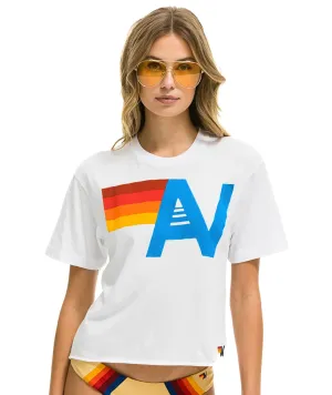 Aviator Nation Women Logo Boyfriend Tee