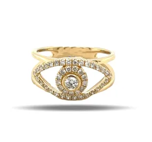 Avital Diamond Eye Ring