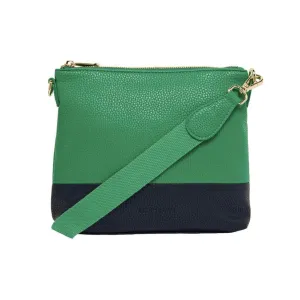 Avoca Crossbody | Green & Navy