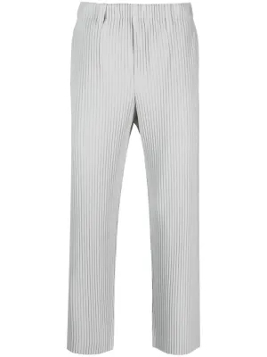 AW23 Straight Fit Pants - Light Gray