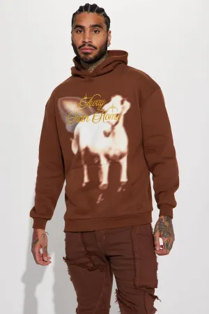 Away From Home Hoodie - Chestnut