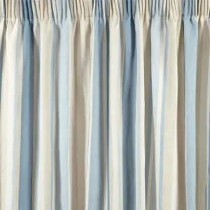 Awning Stripe Seaspray Ready Made Curtains