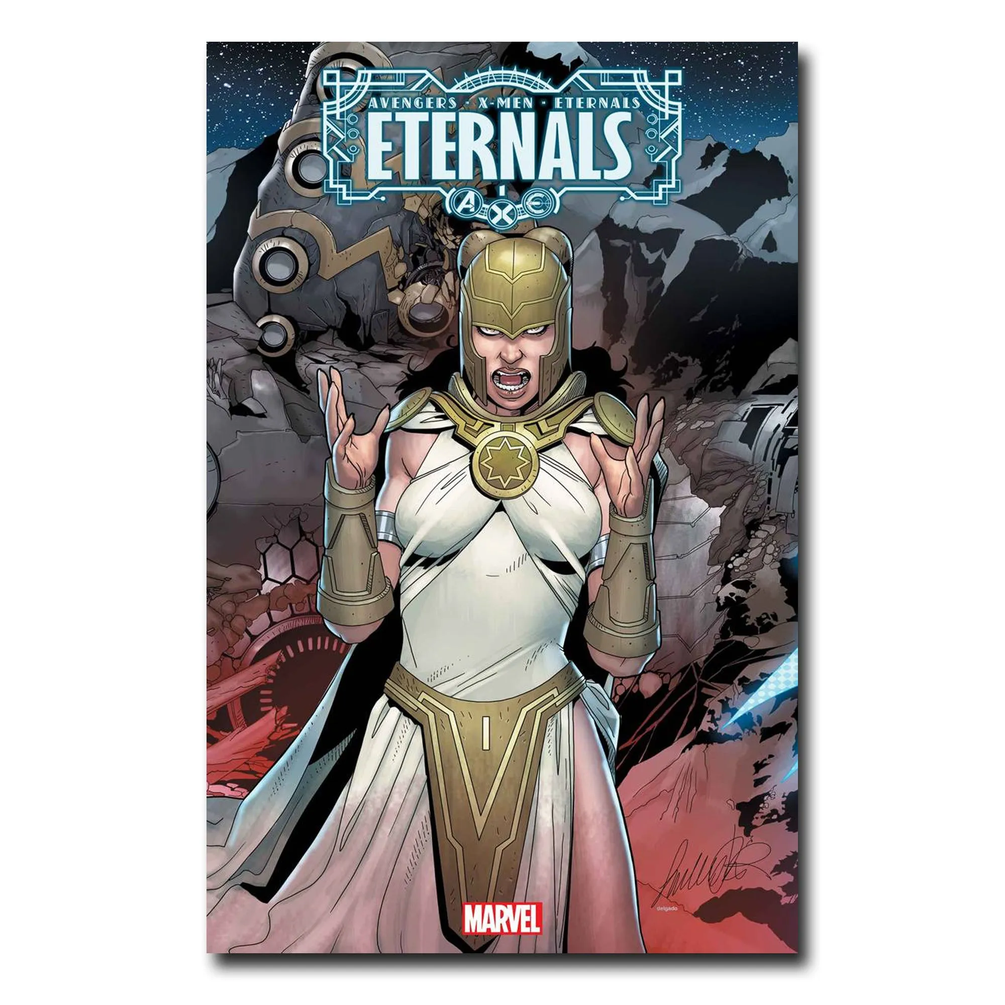 AXE Eternals #1 Cover Variant LARROCA