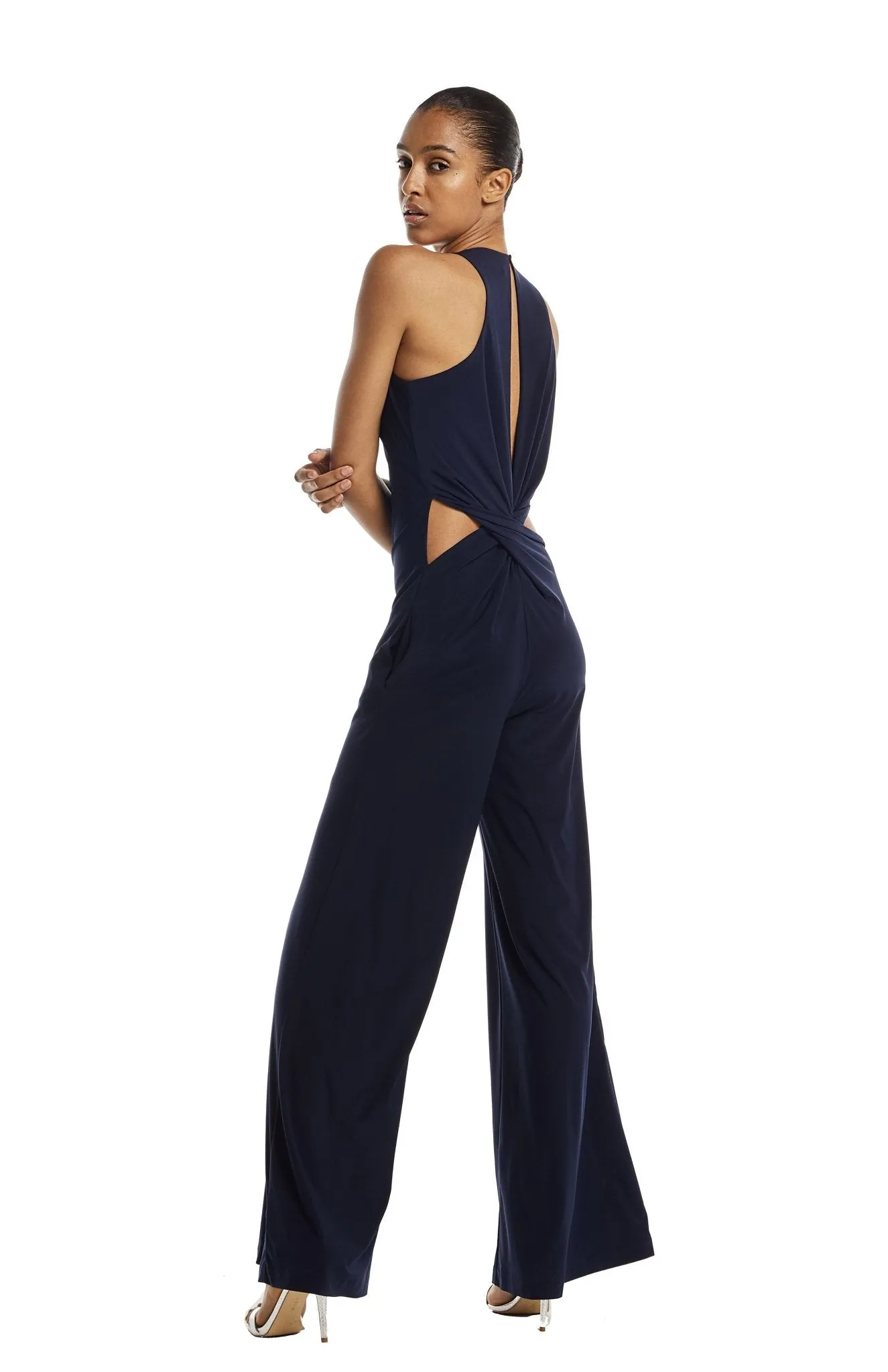 Axeea | Forever Chic: Wide Leg Jumpsuit