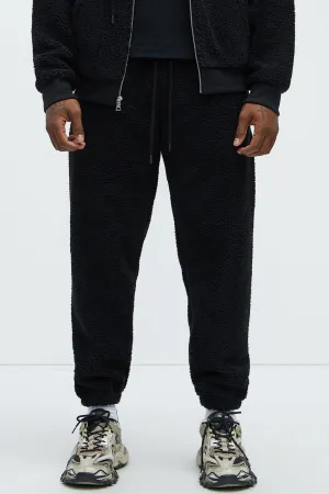 Axel Polar Fleece Jogger - Black